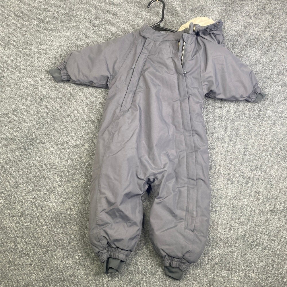Konges Slojd Nohr Snowsuit Grey Thermolite Waterproof Bunting 6-9M